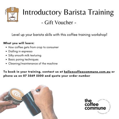 Introductory Barista Training Voucher